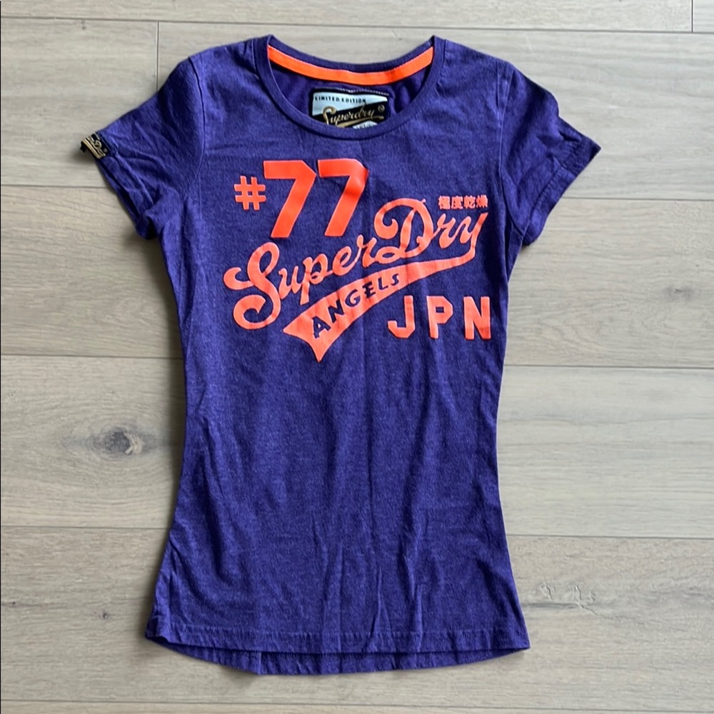 Superdry Purple Graphic T-Shirt